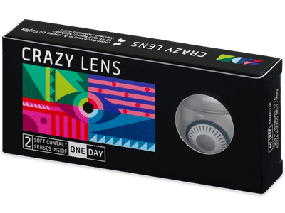 CRAZY LENS - Byakugan - Lente kozmetike ditore (2 lente)