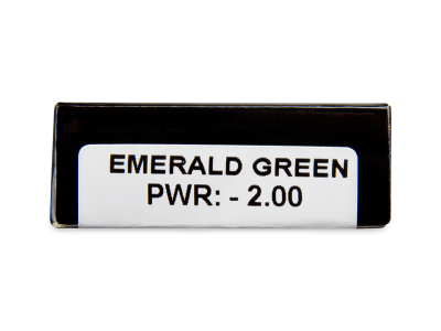 CRAZY LENS - Emerald Green - Lente optike ditore (2 lente) - Attributes preview