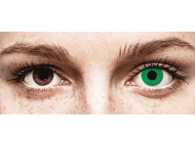 CRAZY LENS - Emerald Green - Lente optike ditore (2 lente)