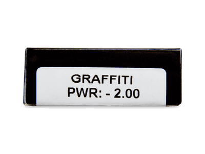 CRAZY LENS - Graffiti - Lente optike ditore (2 lente) - Attributes preview