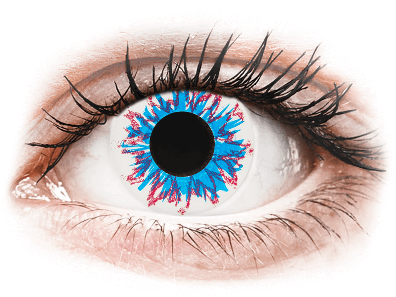 CRAZY LENS - Harlequin - Lente optike ditore (2 lente) - Coloured contact lenses