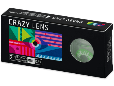 CRAZY LENS - Joker - Lente kozmetike ditore (2 lente)