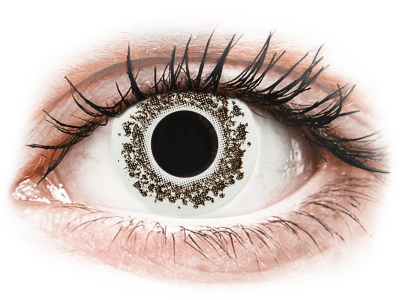 CRAZY LENS - Lord Snow - Lente kozmetike ditore (2 lente) - Coloured contact lenses