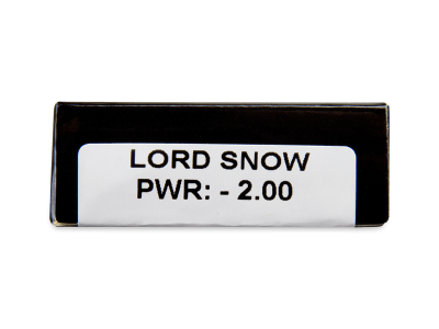 CRAZY LENS - Lord Snow - Lente optike ditore (2 lente) - Attributes preview