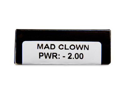 CRAZY LENS - Mad Clown - Lente optike ditore (2 lente) - Attributes preview