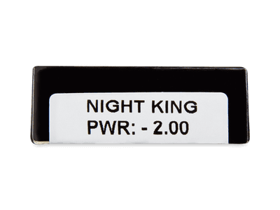 CRAZY LENS - Night King - Lente optike ditore (2 lente) - Attributes preview