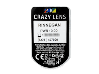 CRAZY LENS - Rinnegan - Lente kozmetike ditore (2 lente) - Blister pack preview