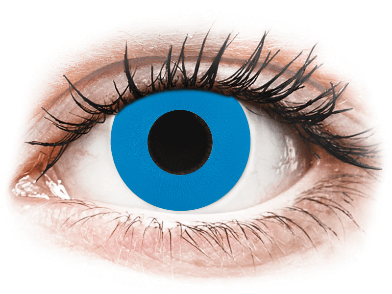 CRAZY LENS - Sky Blue - Lente optike ditore (2 lente) - Coloured contact lenses