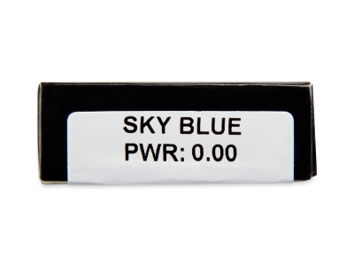 CRAZY LENS - Sky Blue - Lente kozmetike ditore (2 lente) - Attributes preview