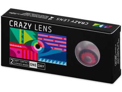 CRAZY LENS - Vampire Queen - Lente optike ditore (2 lente) - Coloured contact lenses