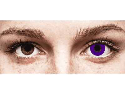 CRAZY LENS - Solid Violet - Lente optike ditore (2 lente)