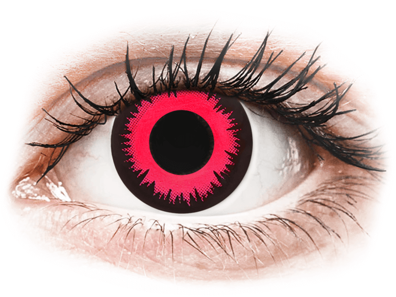 CRAZY LENS - Vampire Queen - Lente kozmetike ditore (2 lente) - Coloured contact lenses