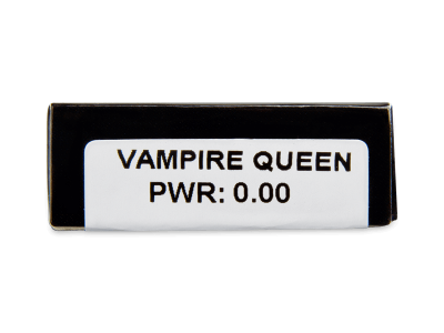 CRAZY LENS - Vampire Queen - Lente kozmetike ditore (2 lente) - Attributes preview