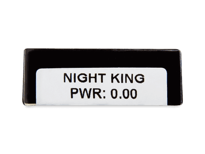 CRAZY LENS - Night King - Lente kozmetike ditore (2 lente) - Attributes preview