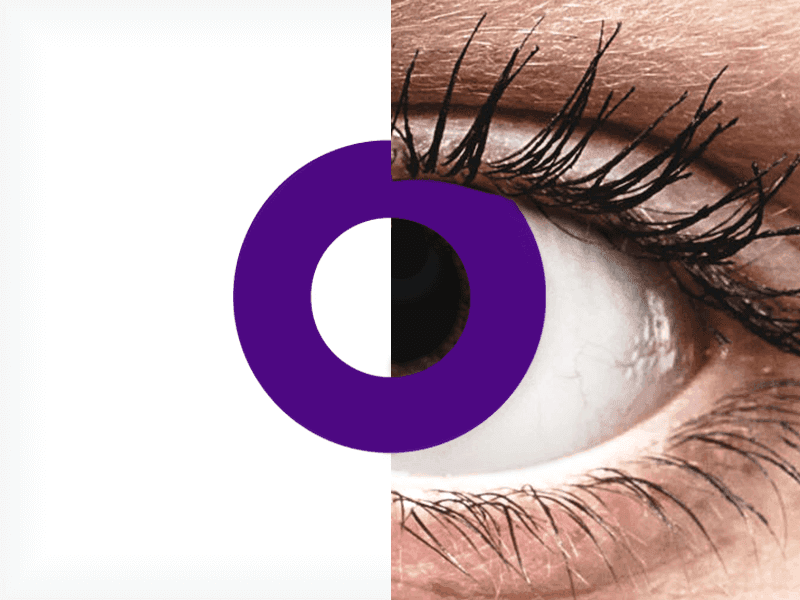 CRAZY LENS - Solid Violet - Lente kozmetike ditore (2 lente) thumbnail 3