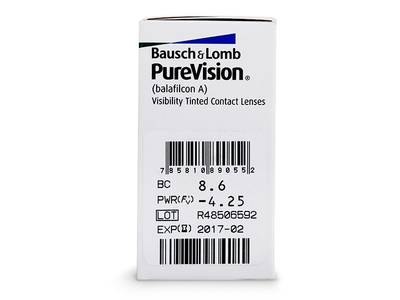 PureVision (6 lente) - Attributes preview