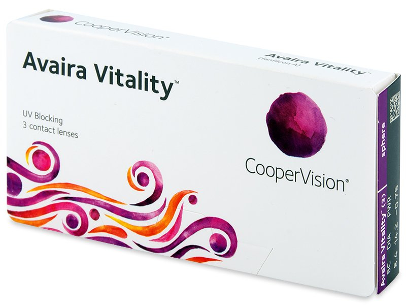 Avaira Vitality (3 lenses) - Contact lenses