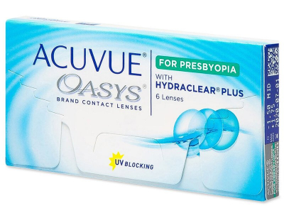 Acuvue Oasys for Presbyopia (6 lente) - Multifocal contact lenses