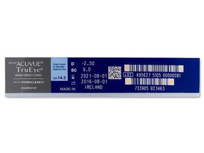 1 Day Acuvue TruEye (90 lente) - Previous design