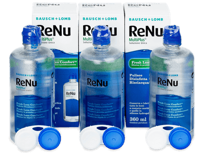 ReNu MultiPlus solucion 3 x 360 ml - Ky produkt është disponibël edhe në këtë format