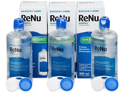 ReNu MultiPlus solucion 3 x 360 ml - Ky produkt është disponibël edhe në këtë format