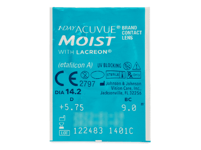 1 Day Acuvue Moist (30 lente) - Blister pack preview