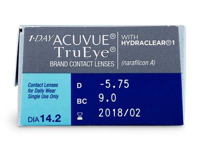 1 Day Acuvue TruEye (30 lente) - Previous design