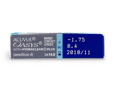 Acuvue Oasys (6 lente) - Previous design