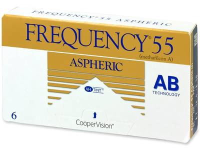 Frequency 55 Aspheric (6 lente) - Monthly contact lenses