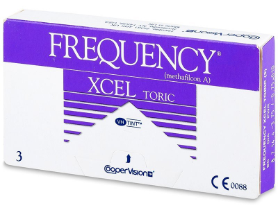 FREQUENCY XCEL TORIC (3 lente) - Toric contact lenses