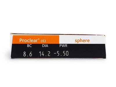 Proclear Compatibles Sphere (6 lente) - Attributes preview