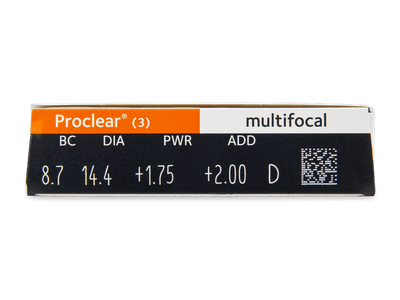 Proclear Multifocal (3 lente) - Attributes preview