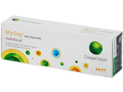 MyDay daily disposable multifocal (30 lenses) - Multifocal contact lenses