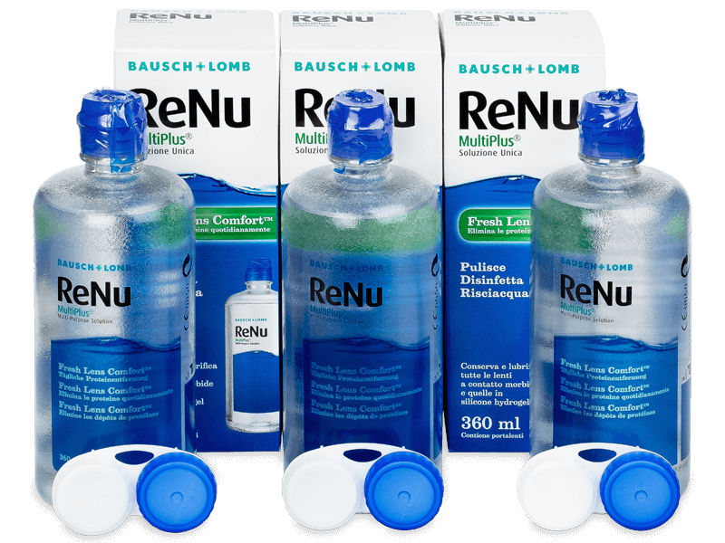 ReNu MultiPlus solucion 3 x 360 ml  - Economy 3-pack - solution