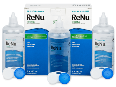 ReNu MultiPlus solucion 3 x 360 ml - Economy 3-pack - solution