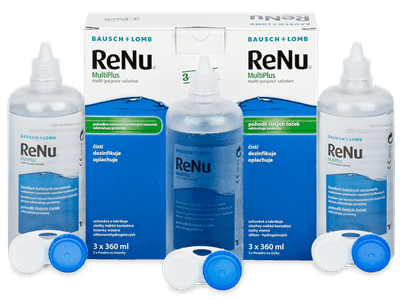 ReNu MultiPlus solucion 3 x 360 ml - Economy 3-pack - solution