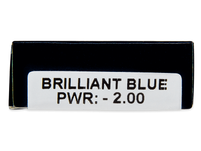 TopVue Daily Color - Brilliant Blue - Lente optike ditore (2 lente) - Attributes preview