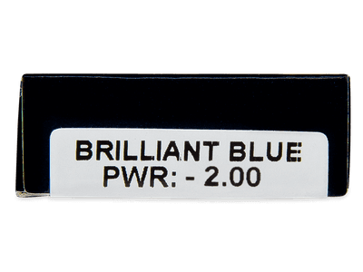 TopVue Daily Color - Brilliant Blue - Lente optike ditore (2 lente) - Attributes preview