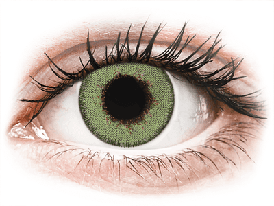 TopVue Daily Color - Green - Lente optike ditore (2 lente) - Coloured contact lenses