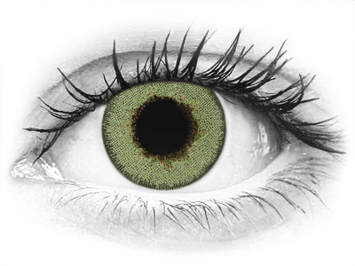 TopVue Daily Color - Green - Lente optike ditore (2 lente)