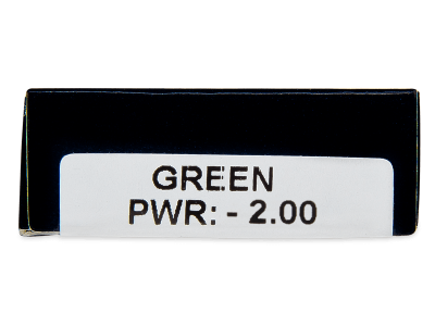 TopVue Daily Color - Green - Lente optike ditore (2 lente) - Attributes preview