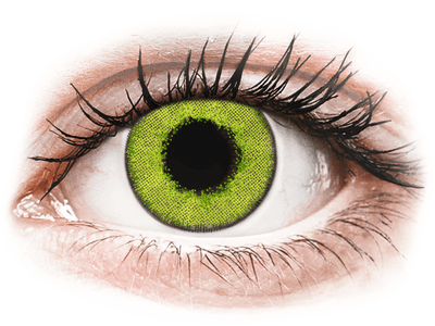 TopVue Daily Color - Fresh Green - Lente optike ditore (2 lente) - Coloured contact lenses