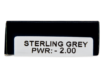 TopVue Daily Color - Sterling Grey - Lente optike ditore (2 lente) - Attributes preview