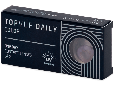 TopVue Daily Color - Violet - Lente kozmetike ditore (2 lente) - Coloured contact lenses