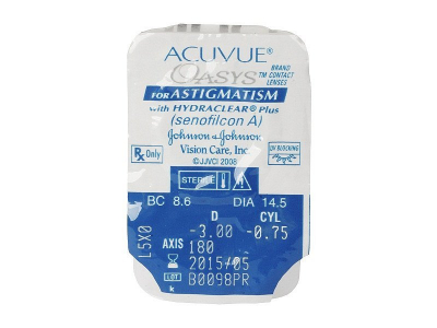 Acuvue Oasys for Astigmatism (6 lente) - Blister pack preview