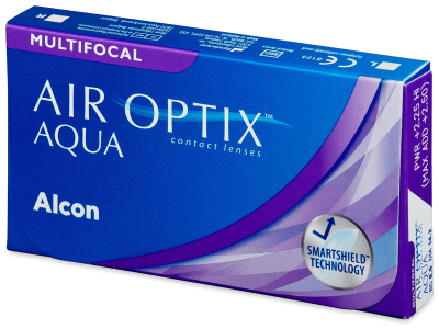 Air Optix Aqua Multifocal (6 lente) - Multifocal contact lenses