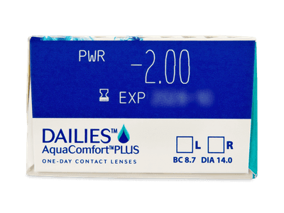 Dailies AquaComfort Plus (30 lente optike) - Attributes preview