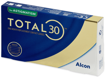 TOTAL30 for Astigmatism (3 lenses) - Toric contact lenses