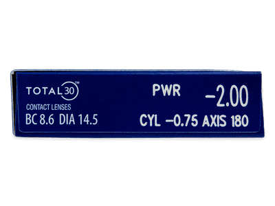 TOTAL30 for Astigmatism (3 lenses) - Ky produkt është disponibël edhe në këtë format