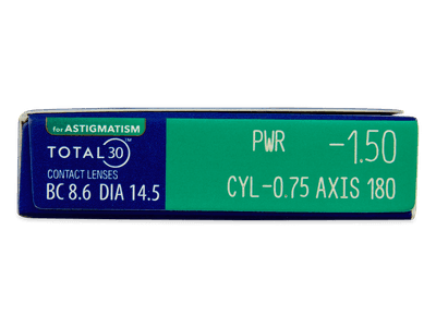 TOTAL30 for Astigmatism (3 lenses) - Attributes preview